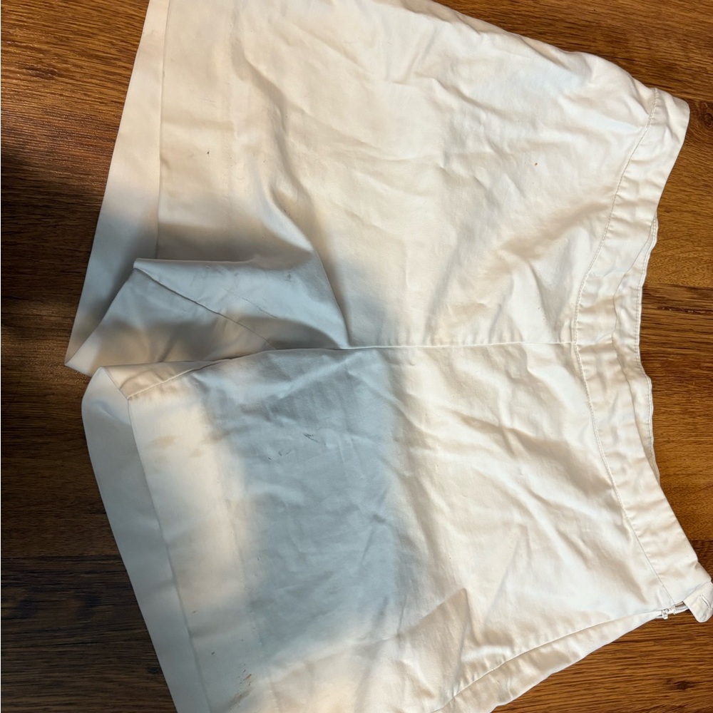 Boston Proper Classic White Shorts